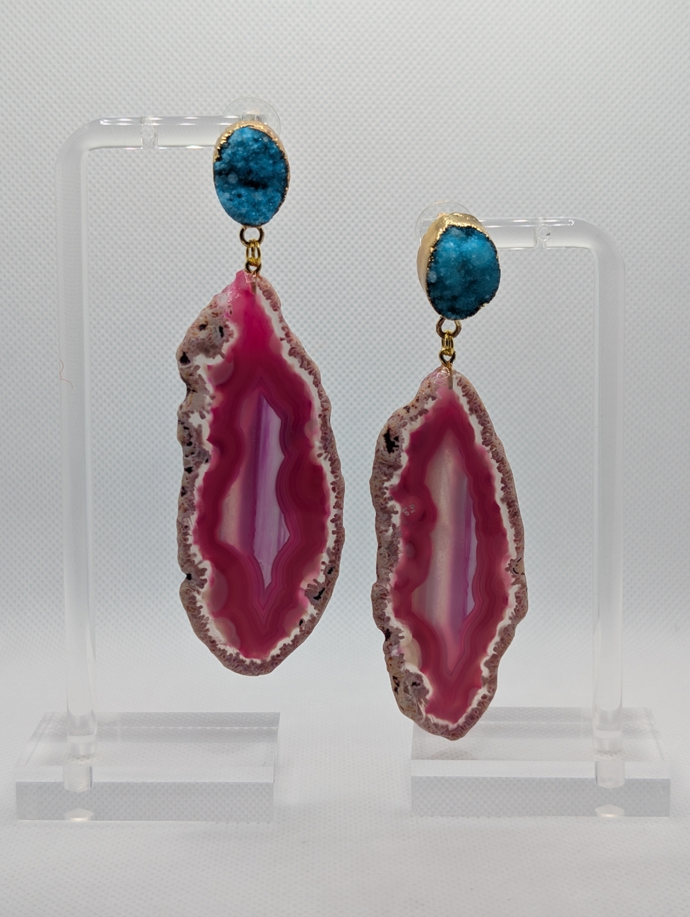 Geode Druzy Earrings
